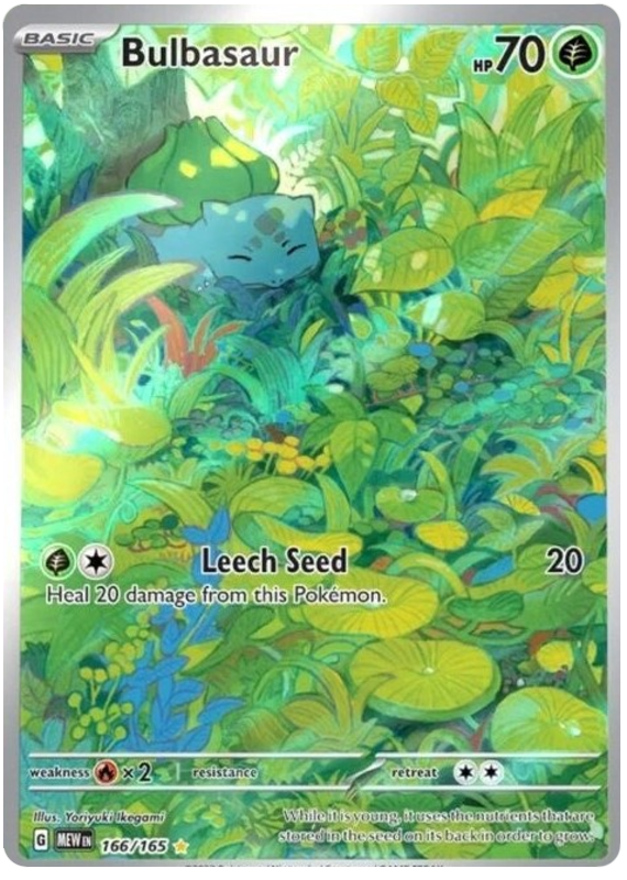 Bulbasaur (166/165) [Scarlet & Violet 151] | Odin's Place