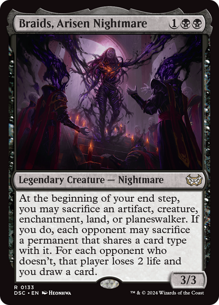Braids, Arisen Nightmare [Duskmourn: House of Horror Commander] | Odin's Place