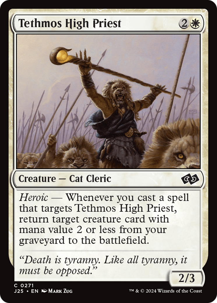 Tethmos High Priest [Foundations Jumpstart] | Odin's Place
