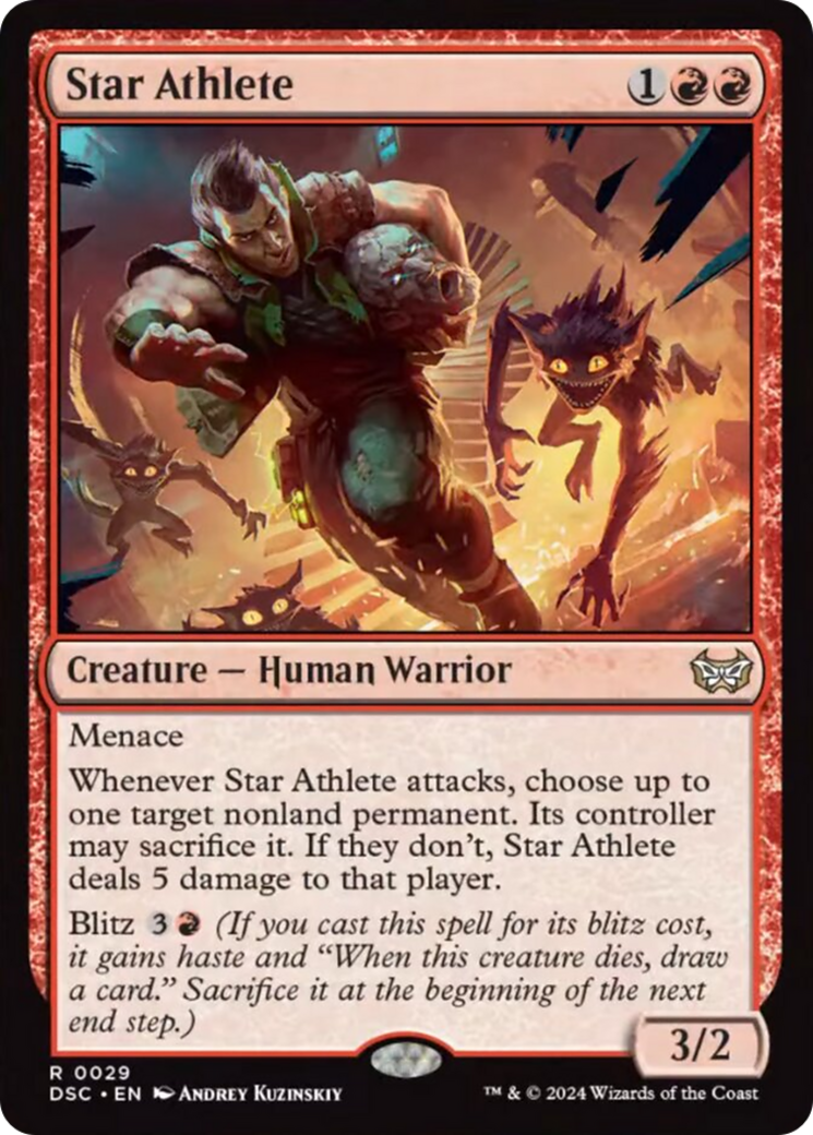 Star Athlete [Duskmourn: House of Horror Commander] | Odin's Place