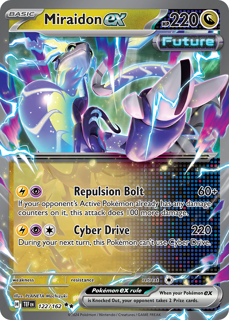 Miraidon ex (122/162) [Scarlet & Violet: Temporal Forces] | Odin's Place
