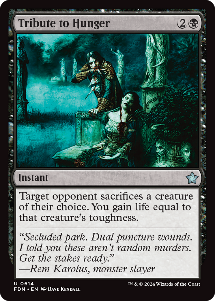 Tribute to Hunger [Foundations] | Odin's Place