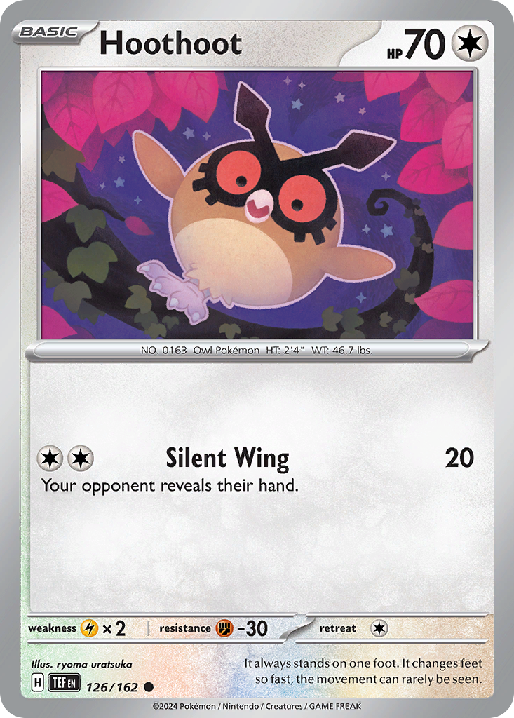 Hoothoot (126/162) [Scarlet & Violet: Temporal Forces] | Odin's Place
