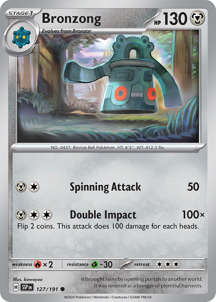 Bronzong (127/191) [Scarlet & Violet: Surging Sparks] | Odin's Place