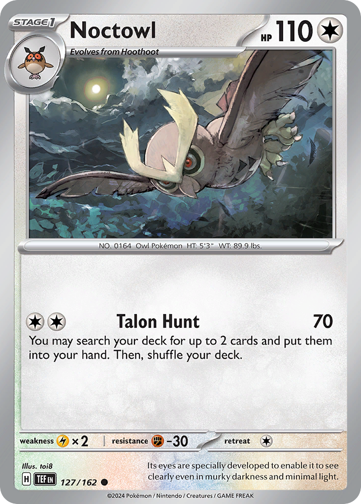 Noctowl (127/162) [Scarlet & Violet: Temporal Forces] | Odin's Place
