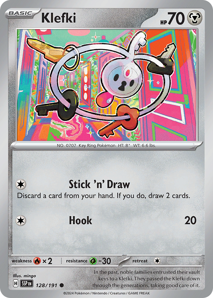 Klefki (128/191) [Scarlet & Violet: Surging Sparks] | Odin's Place