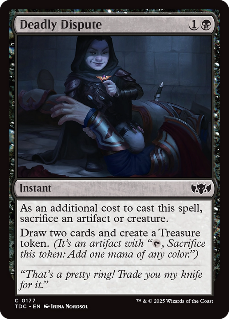Deadly Dispute [Tarkir: Dragonstorm Commander] | Odin's Place