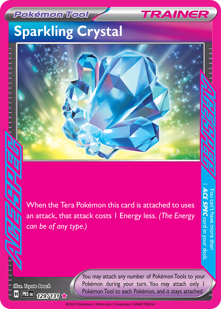 Sparkling Crystal (142/142) [Prize Pack Series Six] | Odin's Place