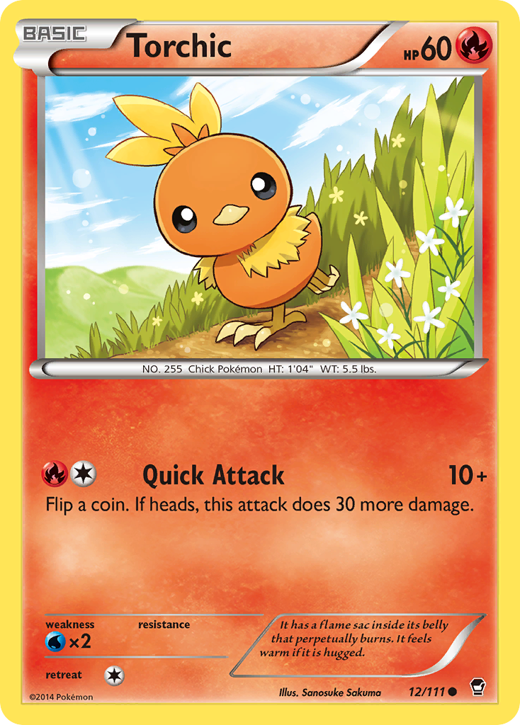 Torchic (12/111) (City Championship Promo) [XY: Furious Fists] | Odin's Place