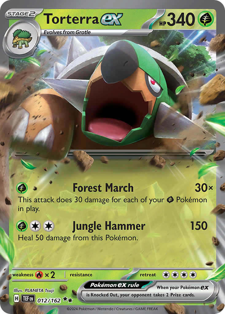 Torterra ex (012/162) [Scarlet & Violet: Temporal Forces] | Odin's Place