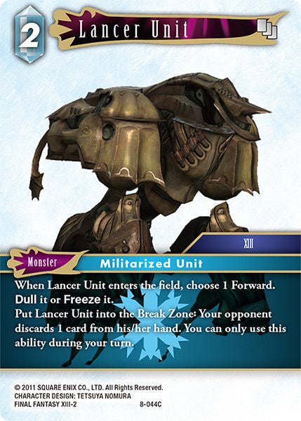 Lancer Unit [Opus VIII] | Odin's Place