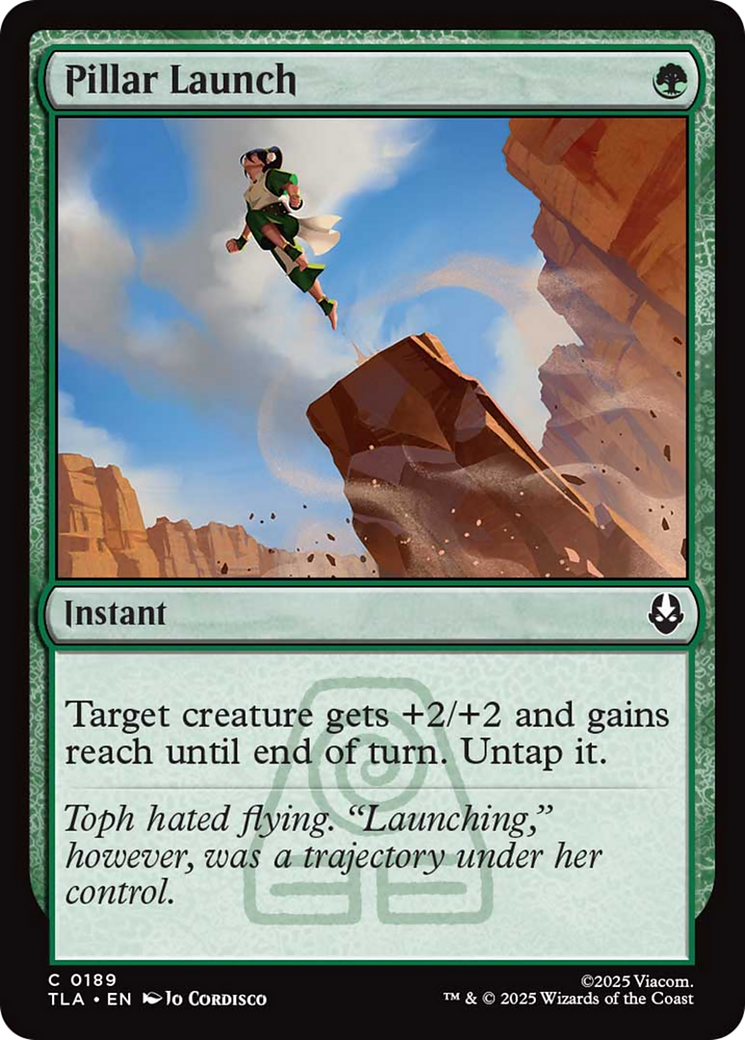 Pillar Launch [Avatar: The Last Airbender] | Odin's Place