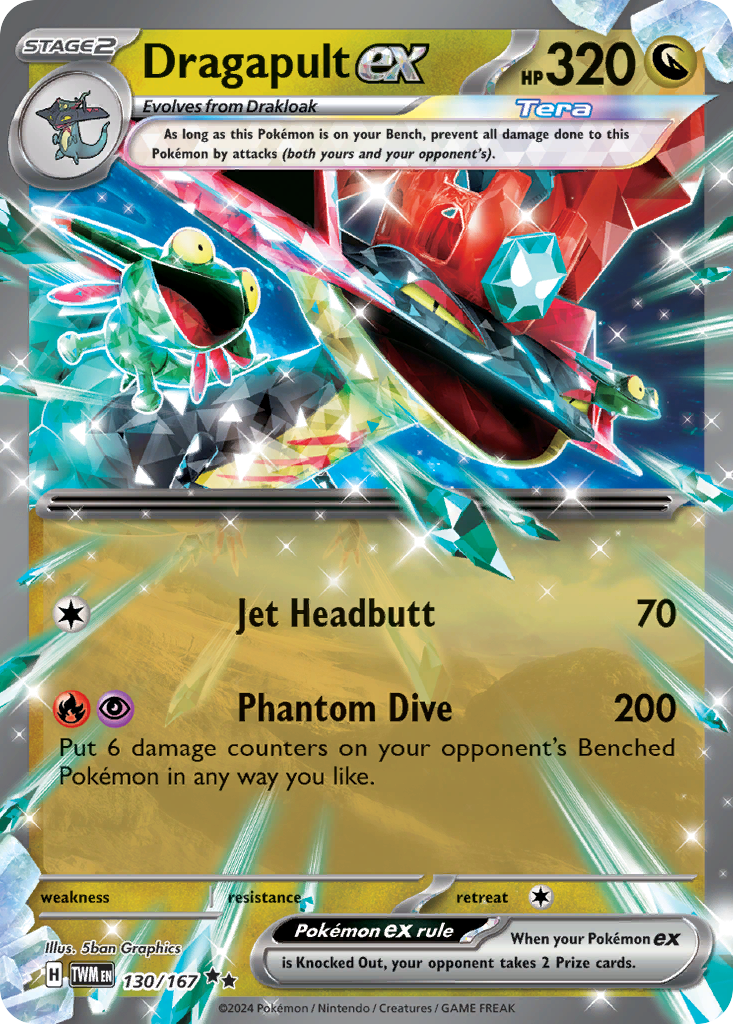Dragapult ex (130/167) [Scarlet & Violet: Twilight Masquerade] | Odin's Place