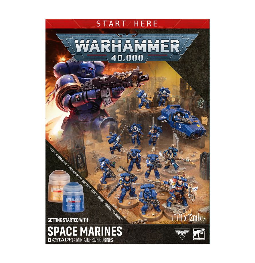 Warhammer 40,000: Getting Started with Space Marines | Odin's Place
