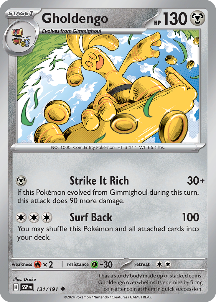 Gholdengo (131/191) [Scarlet & Violet: Surging Sparks] | Odin's Place