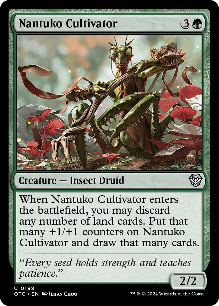 Nantuko Cultivator [Outlaws of Thunder Junction Commander] | Odin's Place