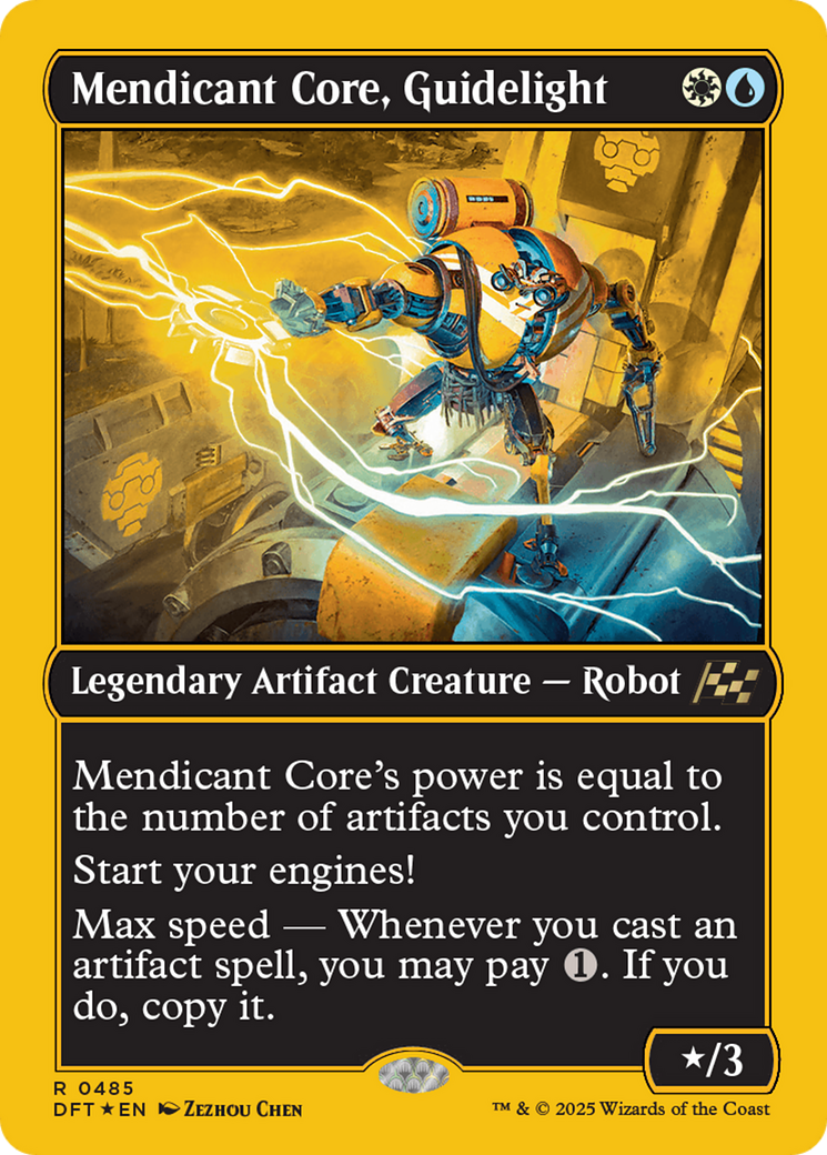 Mendicant Core, Guidelight (First-Place Foil) [Aetherdrift] | Odin's Place