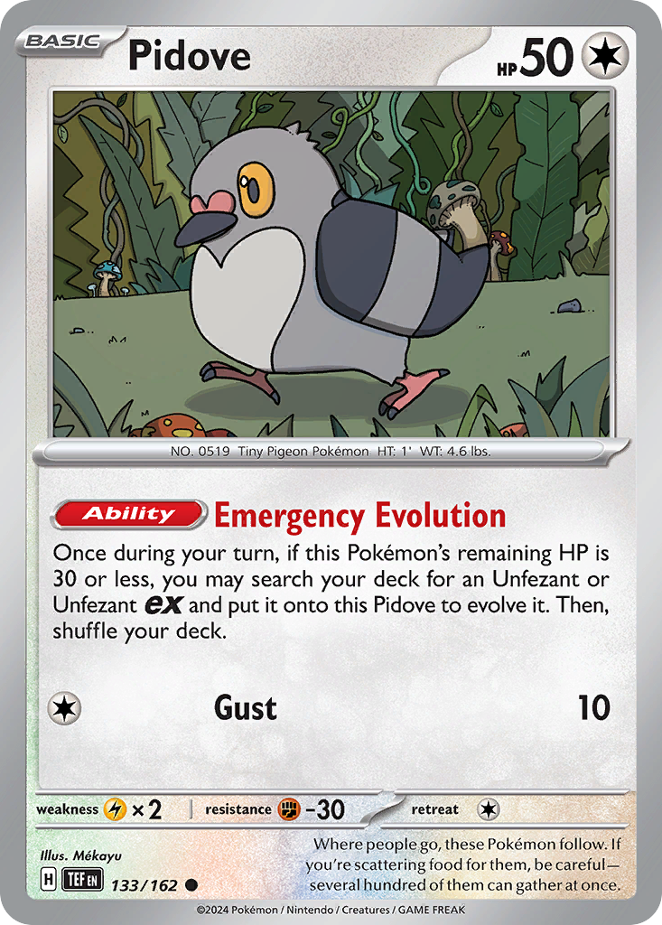 Pidove (133/162) [Scarlet & Violet: Temporal Forces] | Odin's Place