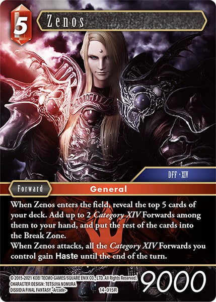 Zenos [Opus XIV: Crystal Abyss] | Odin's Place