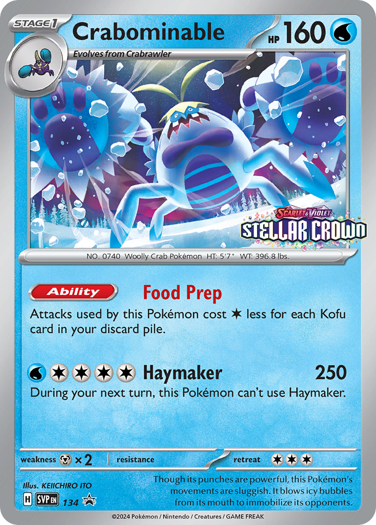 Crabominable (042/142) [Scarlet & Violet: Stellar Crown] | Odin's Place