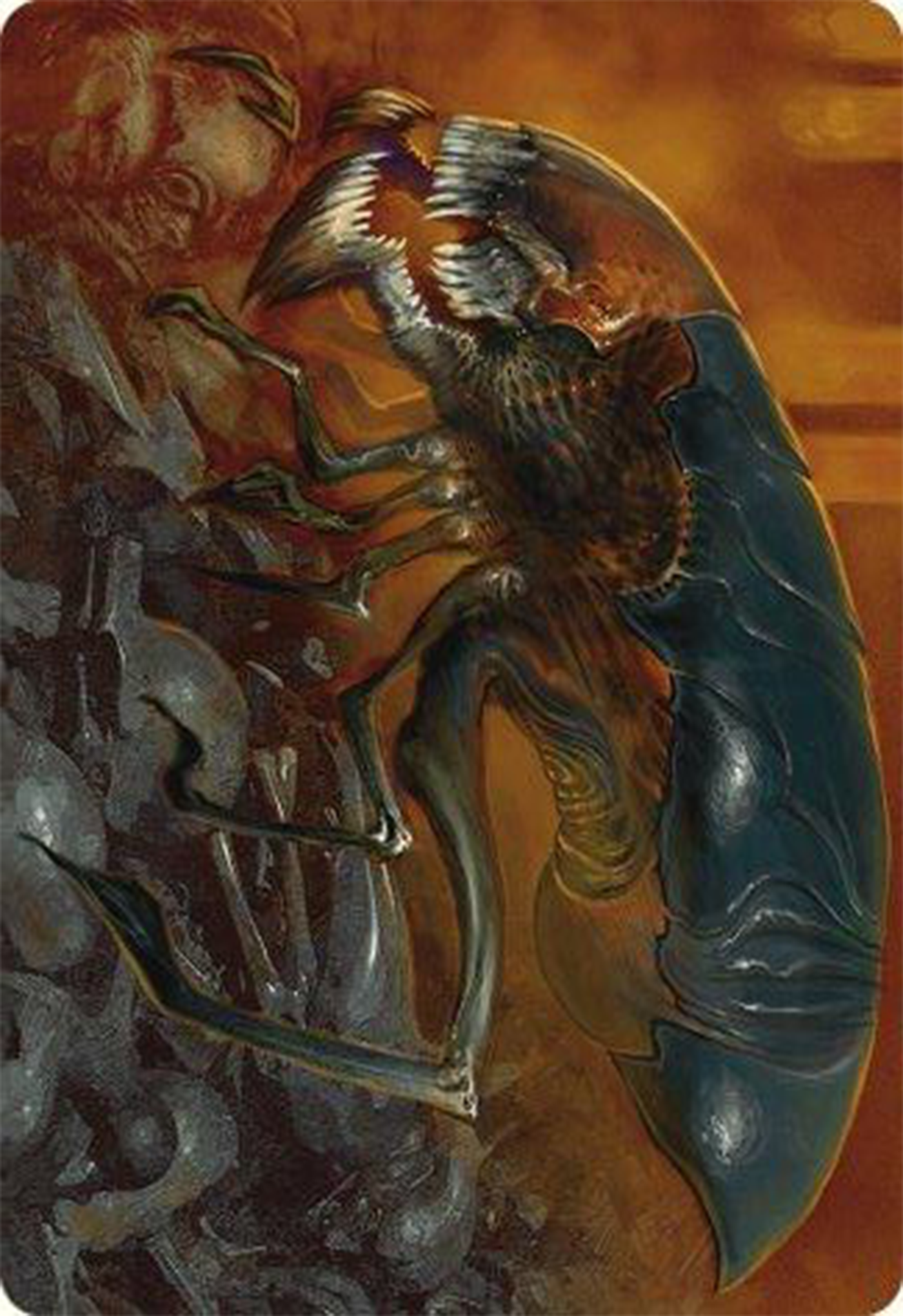 Cranial Ram Art Card [Modern Horizons 3 Art Series] | Odin's Place