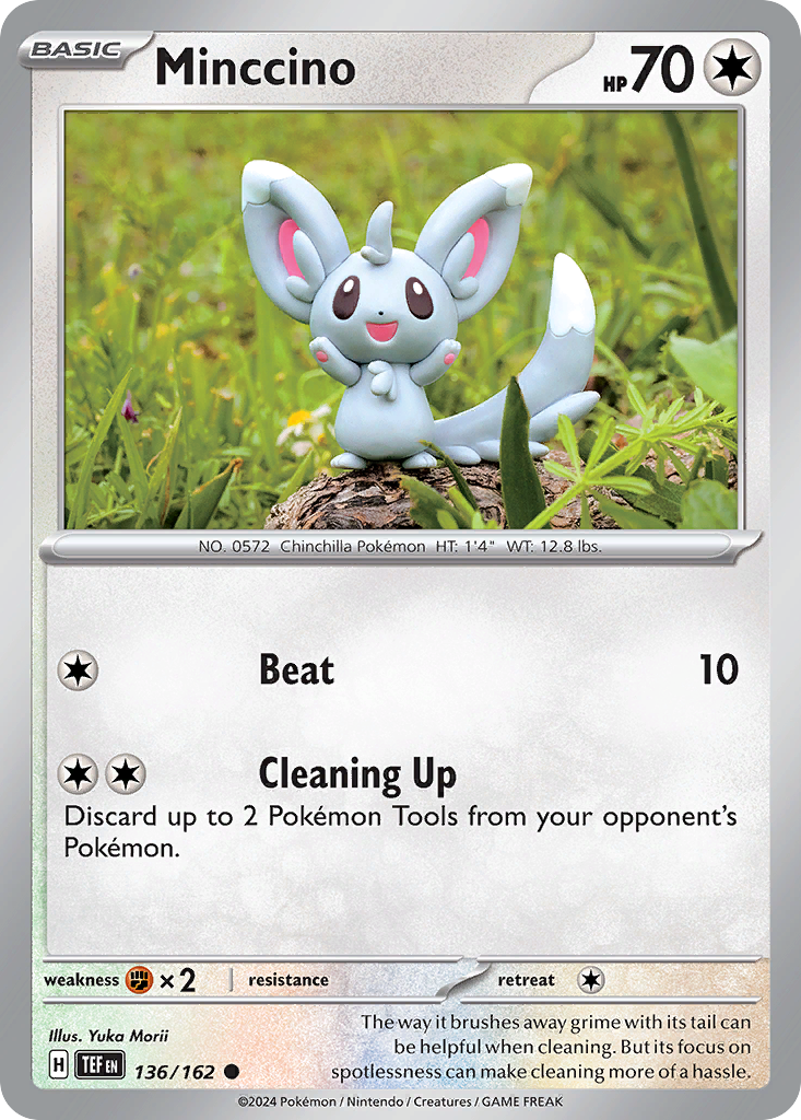 Minccino (136/162) [Scarlet & Violet: Temporal Forces] | Odin's Place