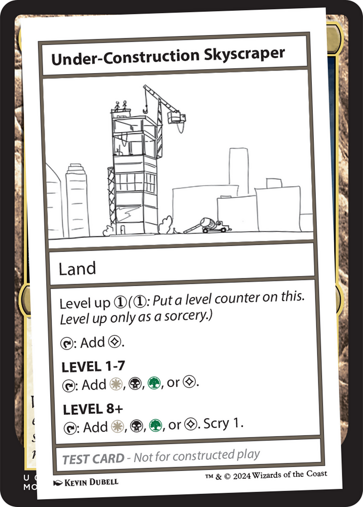 Under-Construction Skyscraper [Mystery Booster 2 Playtest Cards] | Odin's Place