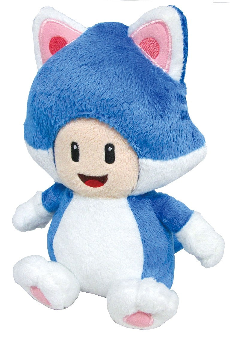 Super Mario Cat Toad 8" Plush | Odin's Place