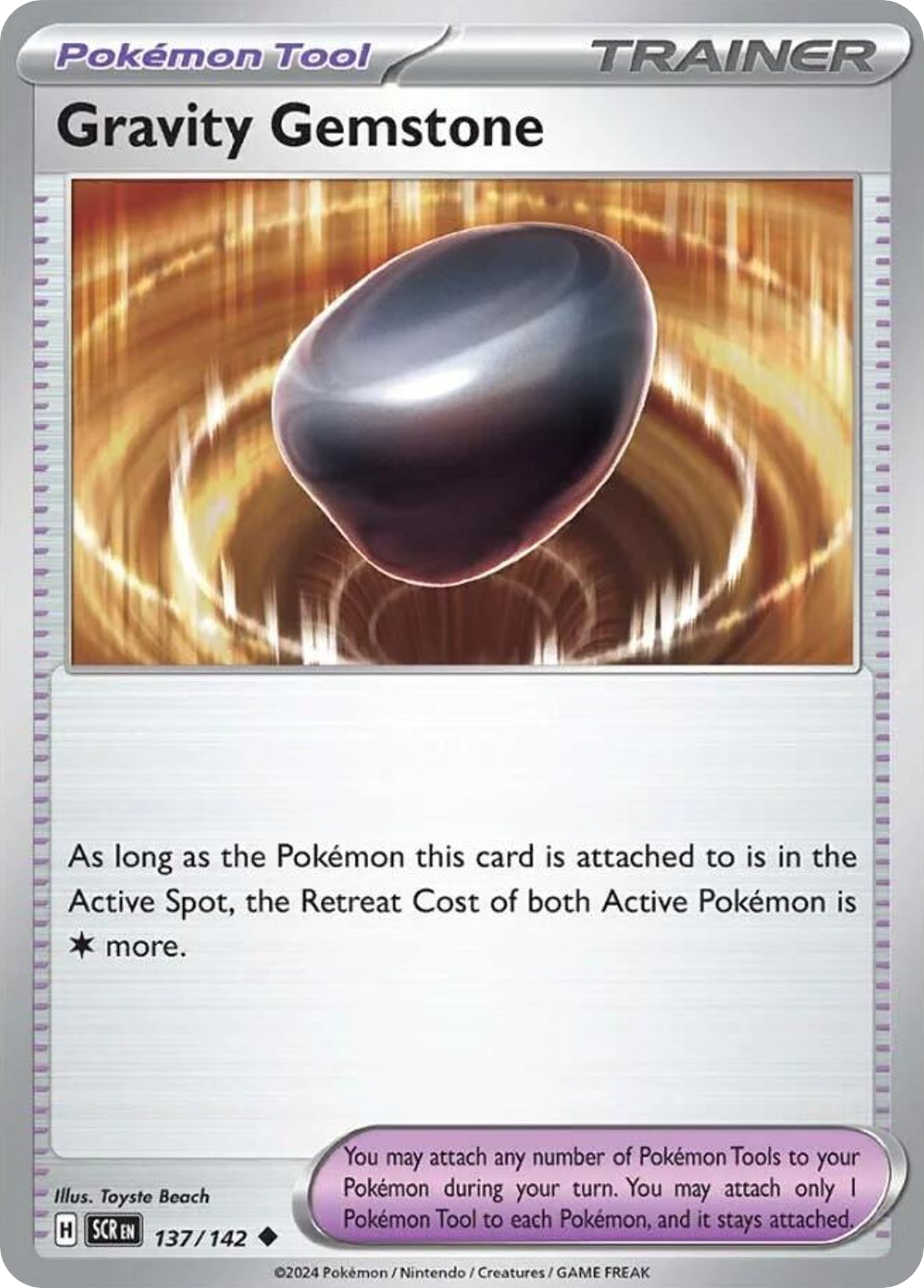 Gravity Gemstone (137/142) [Scarlet & Violet: Stellar Crown] | Odin's Place
