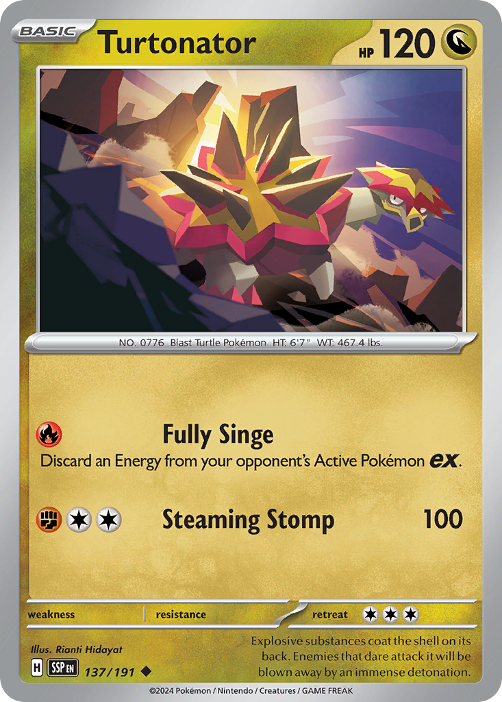 Turtonator (137/191) [Scarlet & Violet: Surging Sparks] | Odin's Place
