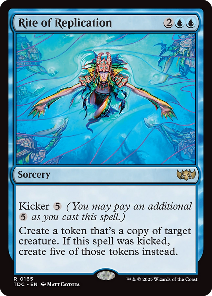 Rite of Replication [Tarkir: Dragonstorm Commander] | Odin's Place