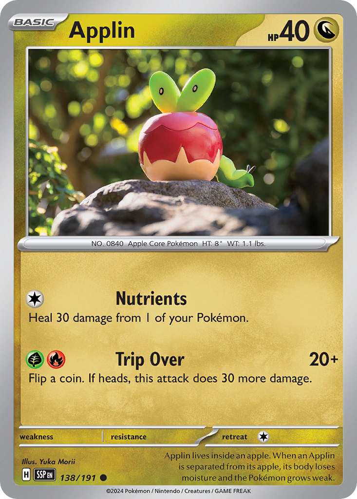 Applin (138/191) [Scarlet & Violet: Surging Sparks] | Odin's Place