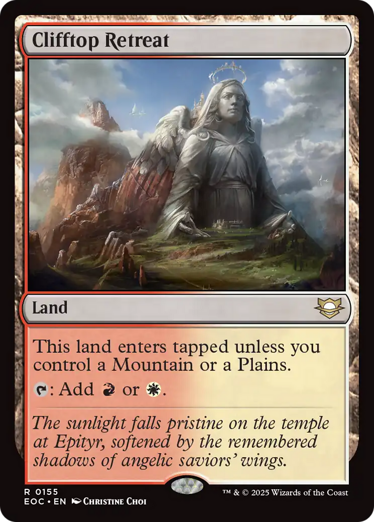 Clifftop Retreat [Edge of Eternities Commander] | Odin's Place