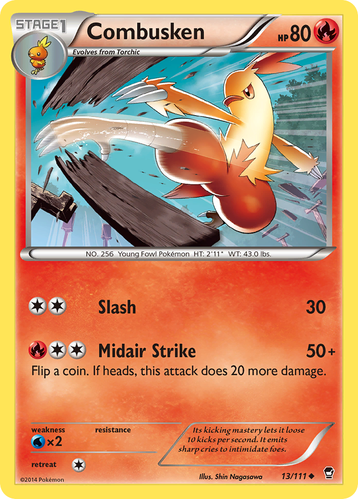 Combusken (13/111) (Championship Promo Staff) [XY: Furious Fists] | Odin's Place