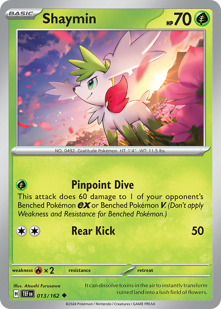 Shaymin (013/162) [Scarlet & Violet: Temporal Forces] | Odin's Place