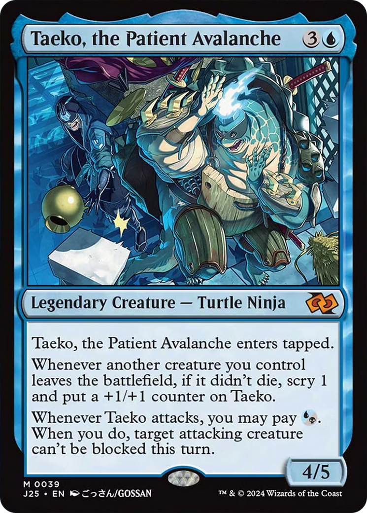 Taeko, the Patient Avalanche (Anime) [Foundations Jumpstart] | Odin's Place