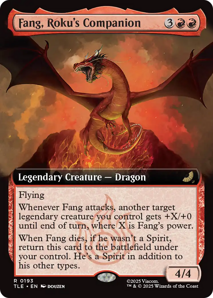 Fang, Roku's Companion (Extended Art) [Avatar: The Last Airbender: Eternal-Legal] | Odin's Place
