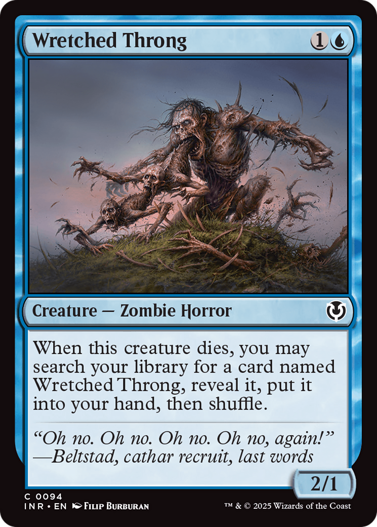 Wretched Throng [Innistrad Remastered] | Odin's Place