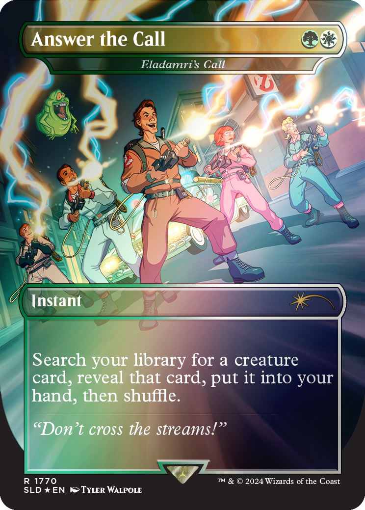 Answer the Call - Eladamri's Call (Rainbow Foil) [Secret Lair Drop Series] | Odin's Place