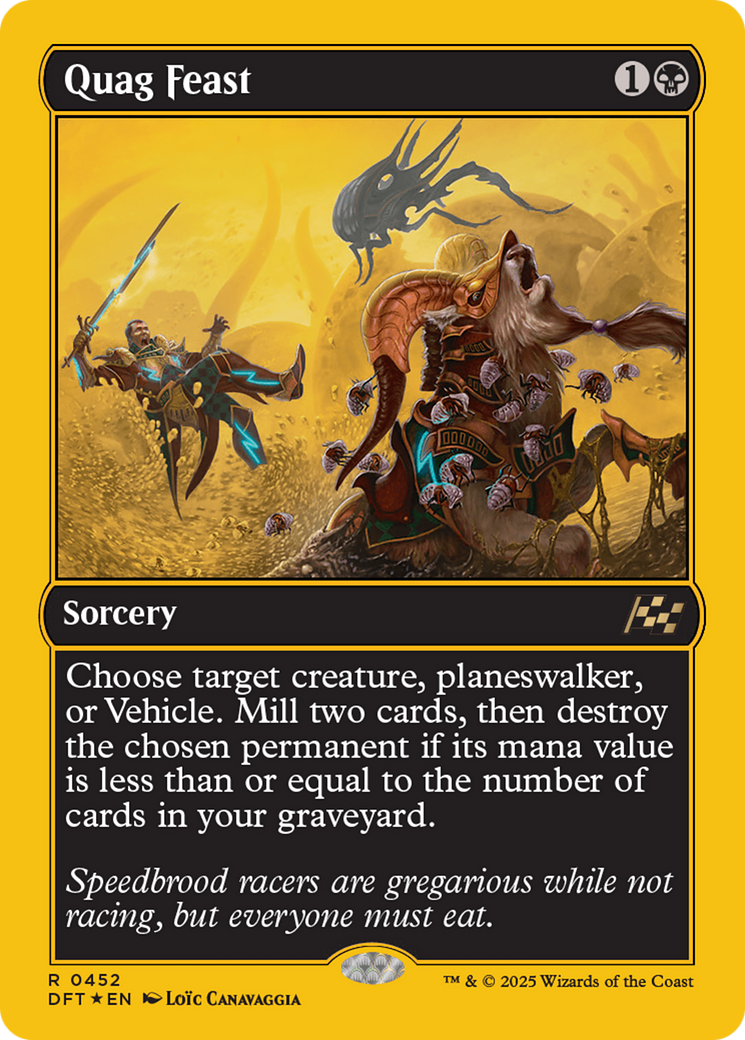 Quag Feast (First-Place Foil) [Aetherdrift] | Odin's Place
