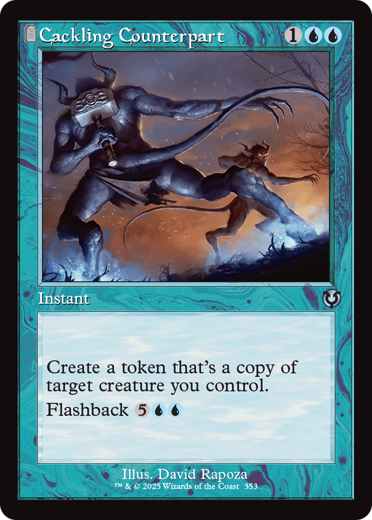 Cackling Counterpart (Retro Frame) [Innistrad Remastered] | Odin's Place