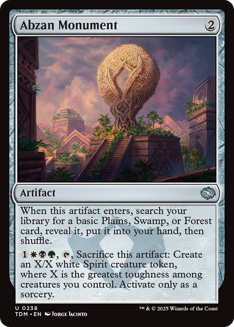 Abzan Monument [Tarkir: Dragonstorm] | Odin's Place