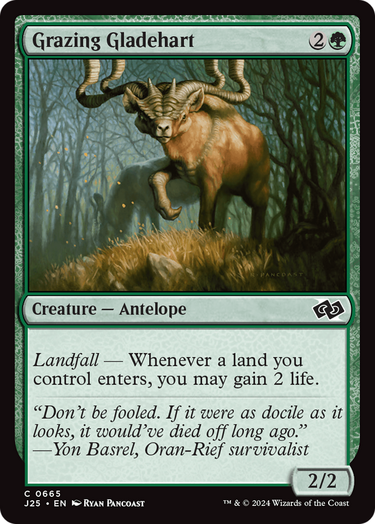 Grazing Gladehart [Foundations Jumpstart] | Odin's Place