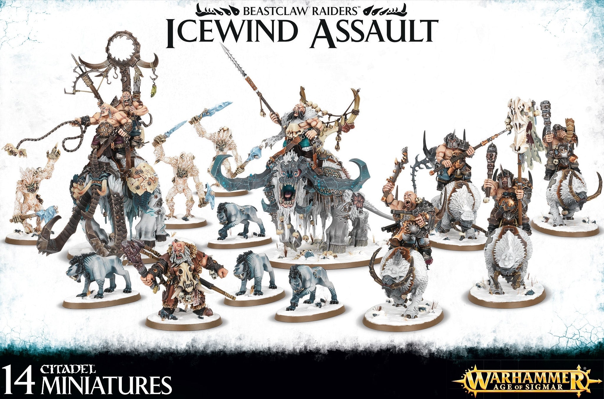 Image for Warhammer: Age of Sigmar - Beastclaw Raiders Icewind Assault - Warhammer Box Sets | Odin's Place