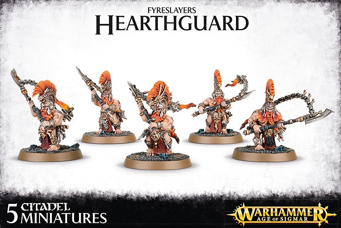 Image for Warhammer: Age of Sigmar - Fyreslayers Hearthguard - Warhammer Box Sets | Odin's Place