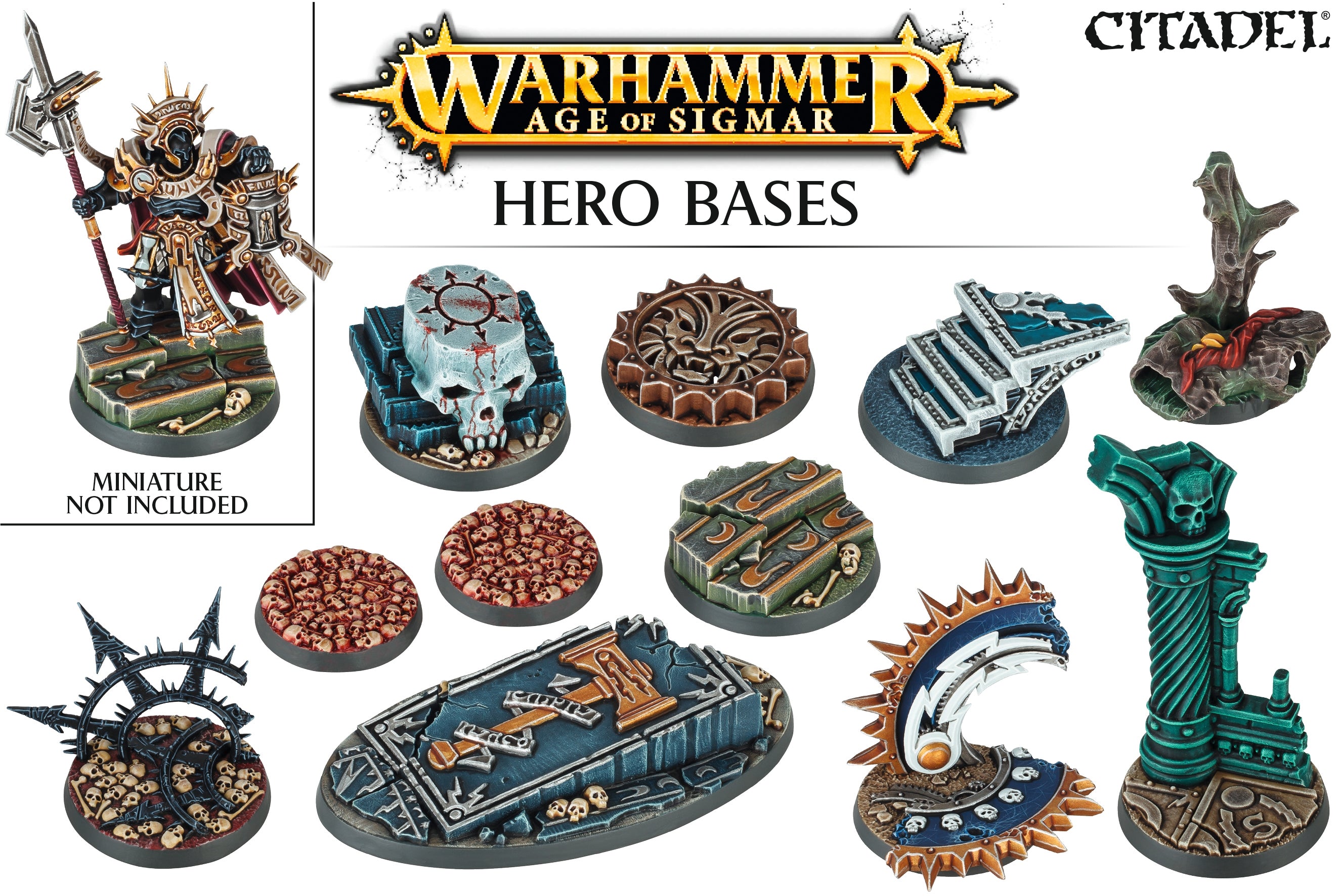 Image for Warhammer: Age of Sigmar - Hero Bases - Warhammer Box Sets | Odin's Place