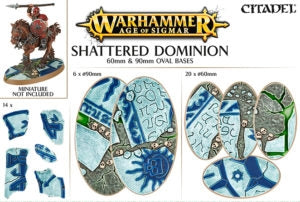 Image for Warhammer: Age of Sigmar - Shattered Dominion 60mm & 90mm Oval Bases - Warhammer Box Sets | Odin's Place