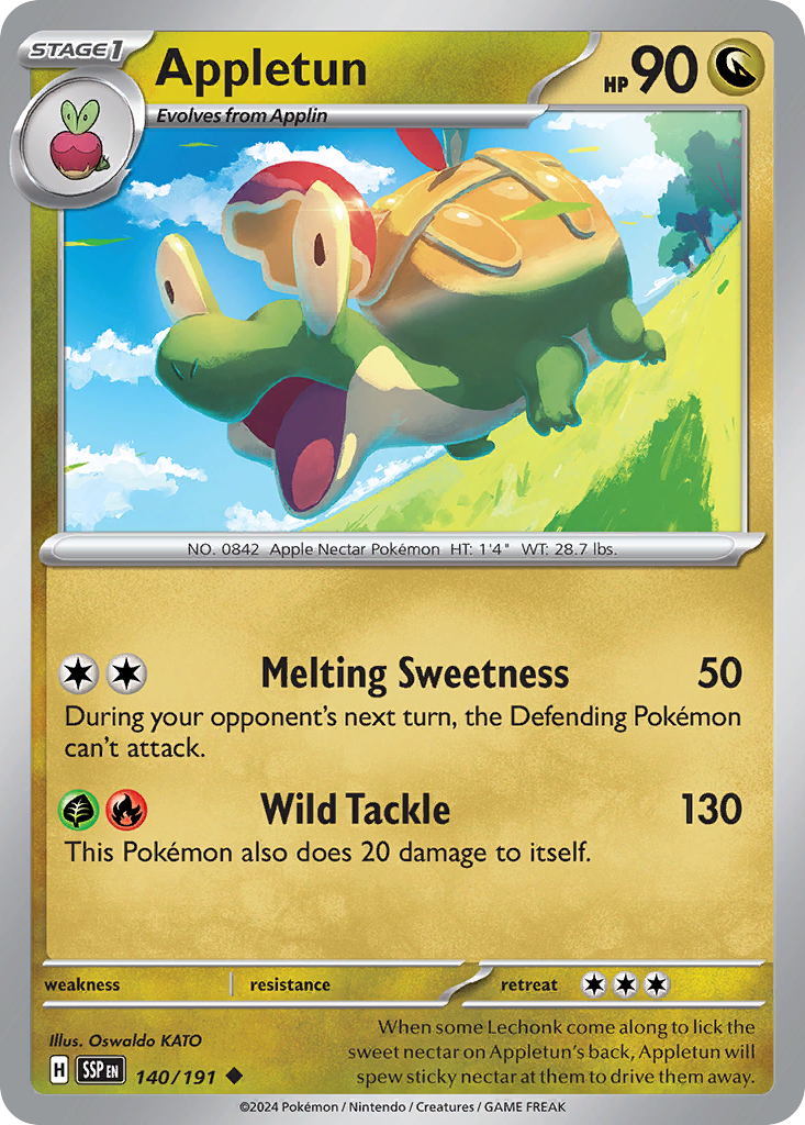 Appletun (140/191) [Scarlet & Violet: Surging Sparks] | Odin's Place