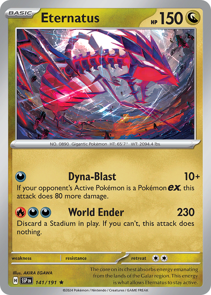 Eternatus (141/191) [Scarlet & Violet: Surging Sparks] | Odin's Place