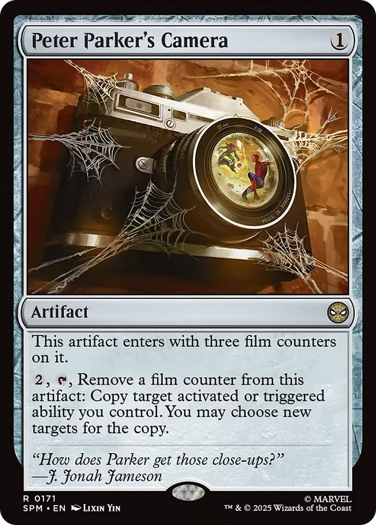 Peter Parker's Camera [Marvel's Spider-Man] | Odin's Place